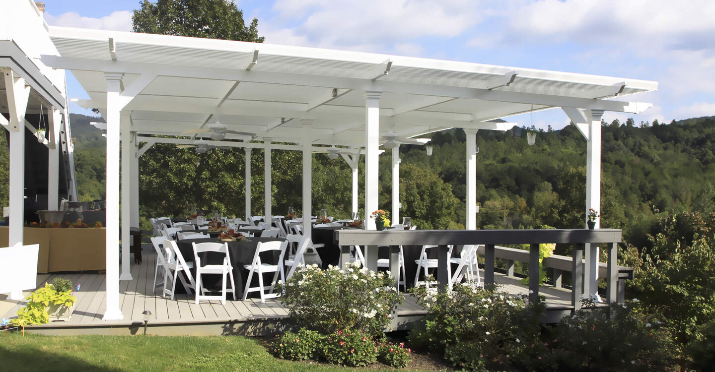 Motorized Aluminum Pergolas